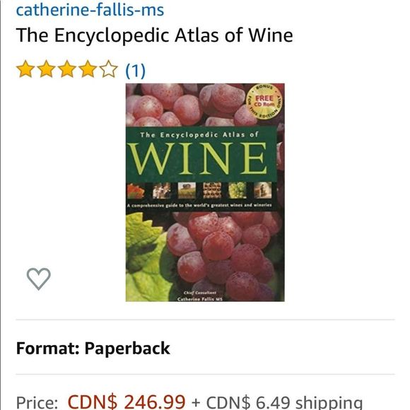 The Encyclopedic Atlas of Wine Hardcover Book - Picture 11 of 11